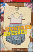 Hundred Dresses flyer; click to enlarge